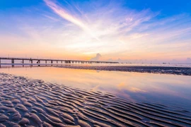 Пляж Тантхань, Гоконг, Тиенжанг. (Фото: dulichvietnam.com.vn)