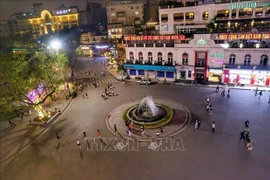 В Ханое возобновили работу пешеходные зоны. (Фото: ВИА)