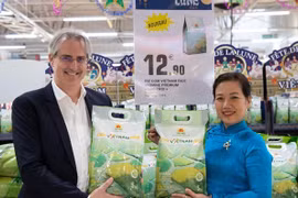 Вьетнамский рис высшего сорта продается за рубежом. (Фото: Vietnam+)
