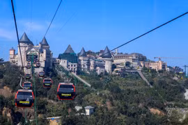 Уголок туристической зоны Ba Na Hills (Дананг). (Фото: ВИА)