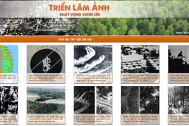 Фотовыставка “Стремление к восхождению” проводится онлайн на сайте trienlamdacam.vn. (Фото: Корр./Vietnam +)