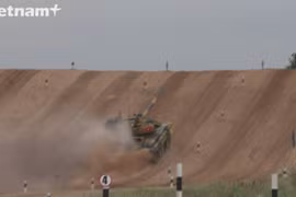 Танковая команда Вьетнама успешно выступила на Армейских международных играх-2020