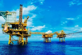 Добыча нефти и газа на месторождении Рангдонг. (Фото nhandan.vn)