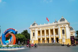 Большой театр, расположенный в районе Хоанкием. (Фото: корреспондент Vietnam+)