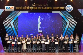 Vietnam Digital Awards 2020 отметила многие выдающиеся компании. (Фото: Корр. / Vietnam +)