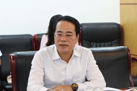 Директор Департамента по изменению климата Танг Тхе Кыонг. (Фото: Vietnam+)