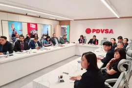 Делегация работала в Министерстве нефти Венесуэлы. (Фото: https://www.pvn.vn/)