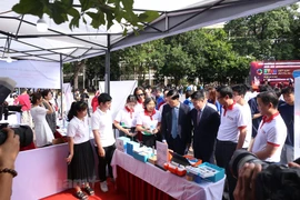 8-й национальный STEM-фестиваль состоялся 8 октября в Ханое. (Фото: Vietnam+)