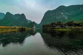 Чанг-ан - это комплекс экотуризма, расположенный в центре известняковой горной системы со экосистемами затопленных лесов, лесов на известняковых горах и исторических реликвий, связанных с древней столицей Хоалы. (Фото: Vietnam +)