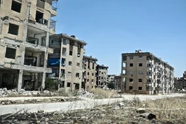 Разрушенные здания в восточном городе Алеппо, Сирия, где предположительно применялось химическое оружие (Источник: un.org)
