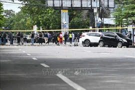 Два террориста-смертника взорвали бомбу возле католической церкви в индонезийском городе Макассар 28 марта, ранив не менее 20 человек в первый день Страстной недели перед Пасхой. (Фото: Синьхуа / ВИА)