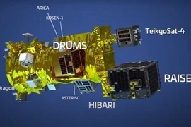  Японская ракета Epsilon 5 и 9 спутников, включая вьетнамский NanoDragon (Фото: JAXA / ВИА)