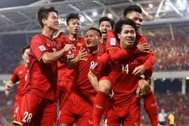 Члены мужской сборной по футболу (Фото: интернет)