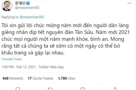 Иностранные лидеры передают приветствия на вьетнамском языке
