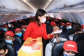 На рейсе Vietjet Air (Источник: Vietjet Air)