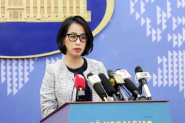 Официальный представитель Министерства иностранных дел Вьетнама Фам Тху Ханг. (Фото: ВИА)