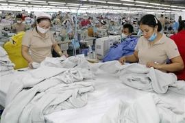 Сектор текстиля и одежды вносит основной вклад в экспортную стоимость Вьетнама. (Фото: ВИА)