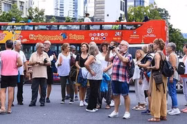 Иностранные гости в Хошимине (Фото: doanhnhansaigon.vn) 