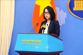 Заместитель официального представителя Министерства иностранных дел Фам Тху Ханг. (Фото: ВИА)