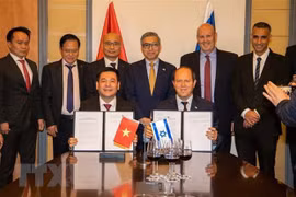 Вьетнам и Израиль завершили переговоры по VIFTA 2 апреля 2023 года после семи лет. (Фото: ВИА)