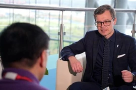 Евгений Власов, проректор по международным связям Дальневосточного федерального университета (ДВФУ), председатель Общества российско-вьетнамской дружбы Приморского края. (Фото: ВИА)