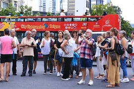 Иностранные гости в Хошимине (Фото: doanhnhansaigon.vn) 