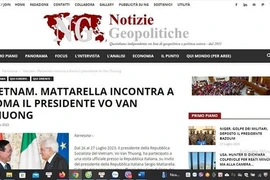 Статья на газете La voce d’italia. (Фото: ВИА)