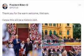 Пост в социальной сети X (ранее Twitter) президента США Джо Байдена. (Фото: ВИА)