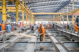 Индекс промышленного производства (ИПП) в октябре 2023 года Хошимина, по оценкам, вырос на 2,4% по сравнению с предыдущим месяцем. (Фото: ВИА)
