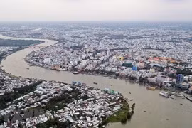 Уголок города Кантхо (Фото: ВИА)