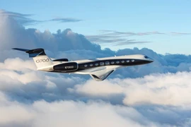 Роскошный самолет Gulfstream G700. (Фото: Гольфстрим)