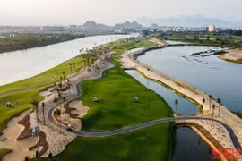 Поле Никлауса гольф-клуба BRG Danang (Фото: nhandan.vn) 