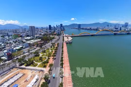 Западная берег реки Хан в Дананге. (Фото: ВИА)
