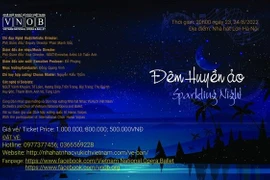 Концерт «Sparkling Night» состоится в Ханойском оперном театре 24 августа. (Фото: организатор) 