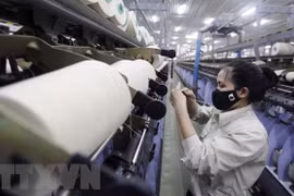 Производство пряжи в текстильной компании Ханам (Ha Nam Textile Co., Ltd). (Фото ВИА)