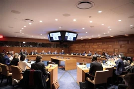 Обсуждение результатов 40-летней реализации Конвенции ООН по морскому праву 1982 г. (ЮНКЛОС 1982) на семинаре, организованном совместно Вьетнамом, Грецией, Египтом и Сенегалом 8 декабря 2022 г. (Фото: ВИА)