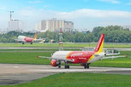 Самолет компании Vietjet (Фото: VietnamPlus) 