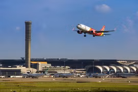 Самолет Vietjet. (Фото предоставила Vietjet)