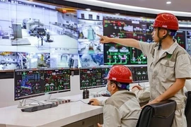 Процесс переработки отходов для выработки электроэнергии автоматизирован на мусоросжигательном заводе Шокшон. (Фото: ВИА)
