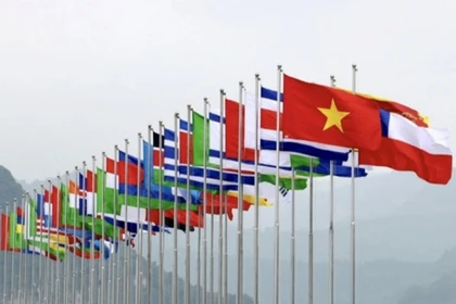 Развивает всеобъемлющую, современную и профессиональную дипломатическую отрасль. (Фото: chinhphu.vn)