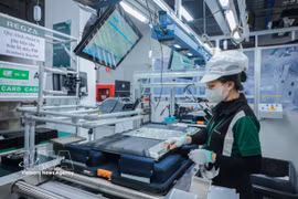 Компания с ограниченной ответственностью «Regza Electronics Vietnam» (100% инвестиции из Тайваня, Китай) инвестировала в 2024 году в четыре современные производственные линии. (Фото: ВИА)
