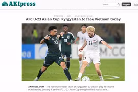 Газета Aki Press упоминает матч между U23 Вьетнама и U23 Кыргызстана, который состоится вечером 9 января 2026 года
