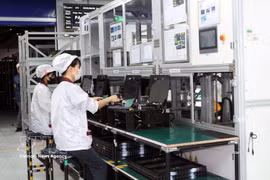 Компания Wistron Infocomm Vietnam с ограниченной ответственностью в промышленной зоне Донгван III, эффективно работающая на территории, увеличила объем инвестиций на 284 млн долларов США. Фото: ВИА