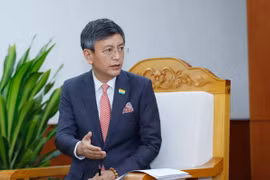 Посол Индии во Вьетнаме Церинг В. Шерпа. (Фото: mae.gov.vn)