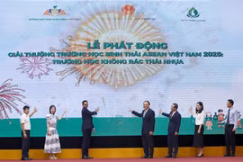Церемония запуска Премии «Экологические школы АСЕАН» (ASEAN Eco-schools Award) 2025 года. (Фото: ВИА)