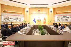 Общий вид встречи. Фото: congthuong.vn