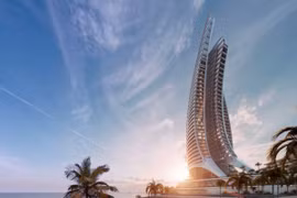Здание "Кхат Вонг" (стремление) — Aspira Tower планируется завершить в 2027 году на острове Хонтхом, Фукуок. (Фото: vneconomy.vn)