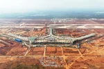 Строительство международного аэропорта Лонгтхань продолжается. (Фото: ВИA)