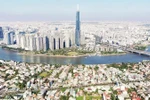 Уголок города Хошимин, вид сверху (Фото: nhandan.vn)