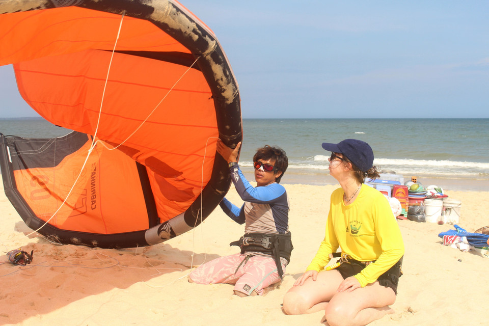 Хотя зима только началась, количество иностранных туристов, прибывающих в Муйне, уже показывает рост по сравнению с предыдущими месяцами. (Фото: ВИА)